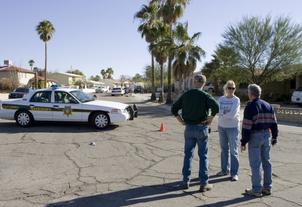 Congresswoman shot, six dead